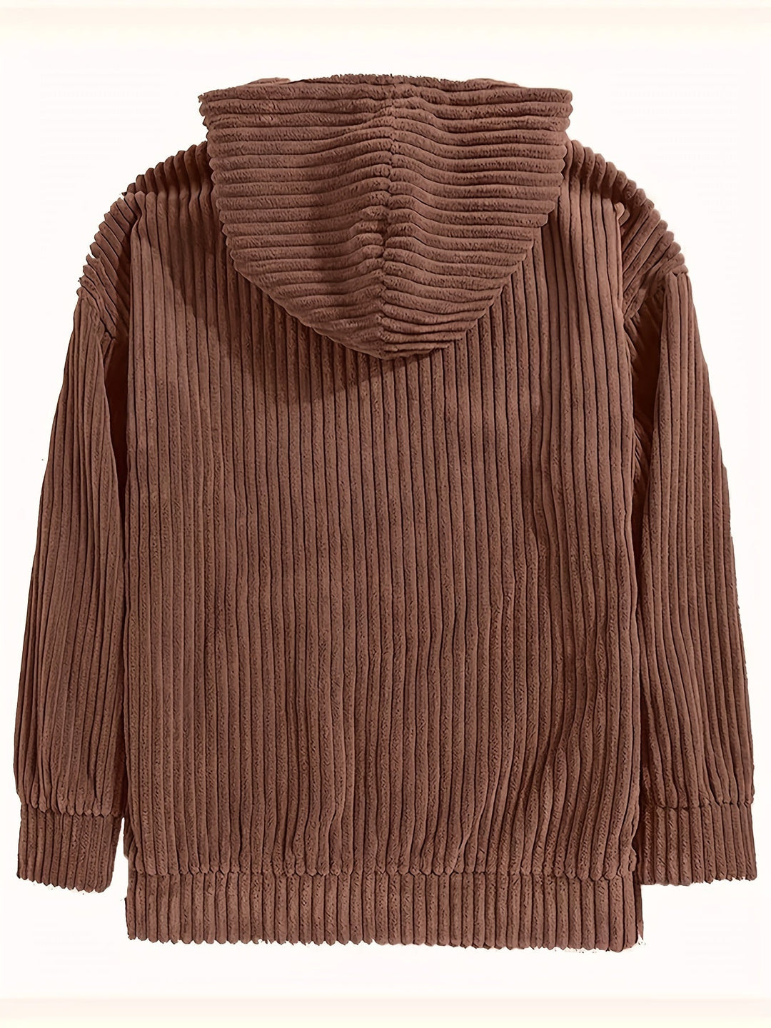 Urban Cord Hoodie - Pullover met Corduroy Kap