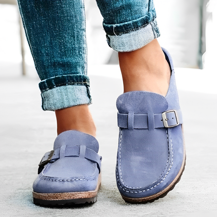 Nora™ - Orthopedische Lederen Serenity Slippers