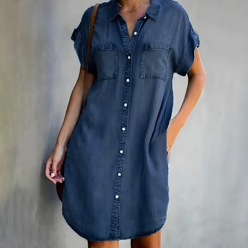 Lila™ - Denim Jurk