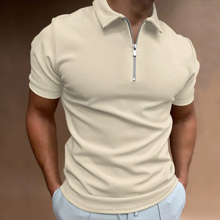 Diego Zip-Up Polo