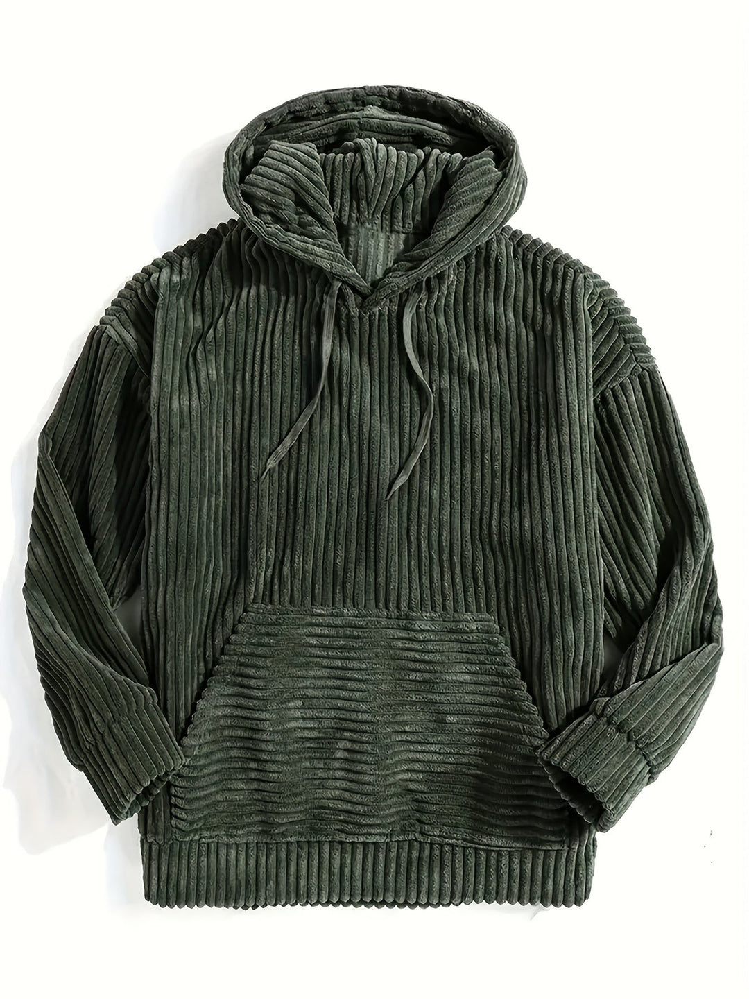 Urban Cord Hoodie - Pullover met Corduroy Kap